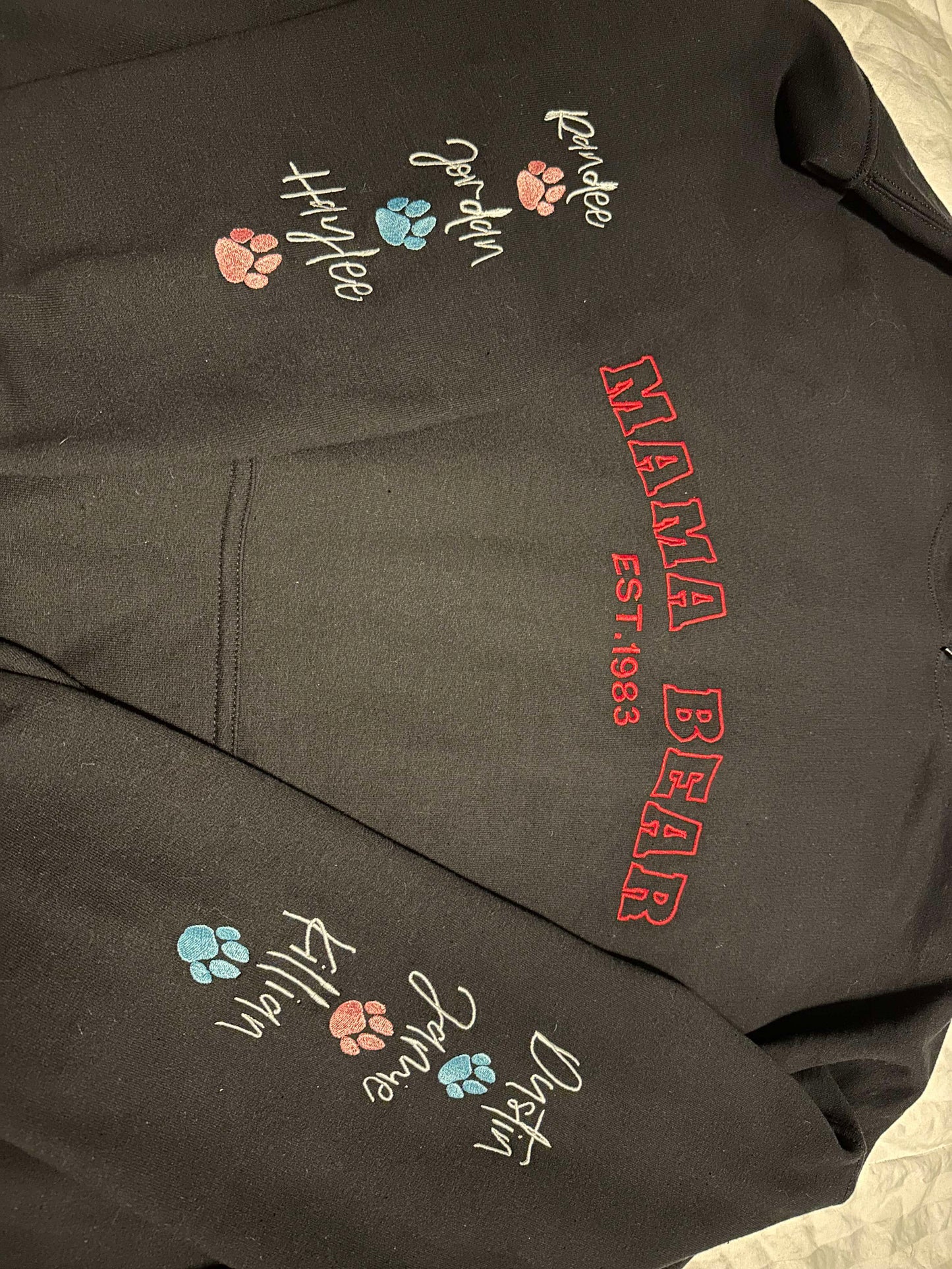 CUSTOMIZED Mama hoodie