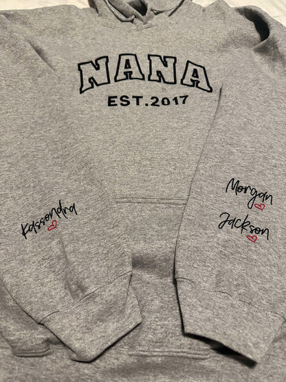 CUSTOMIZED Mama hoodie